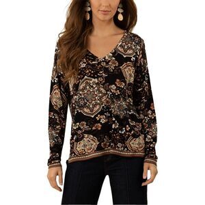 Hale Bob Womens Alondra Blouse